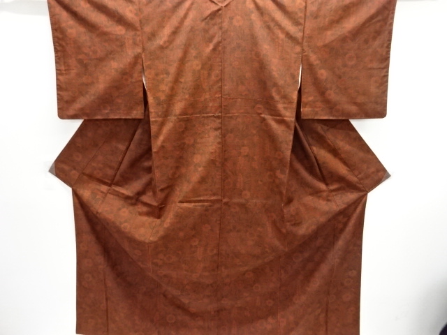 JAPANESE KIMONO / TSUMUGI / FLOWER